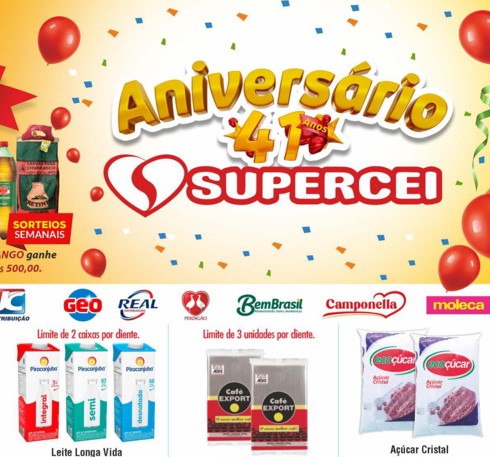 Supercei Supermercado até 09/09/2025