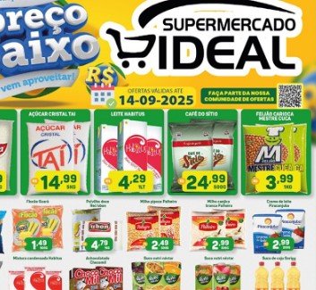Supermercado Ideal até 14/09/2025