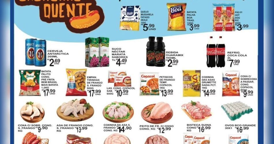 Supermercado Caprichoso até 15/10/2025
