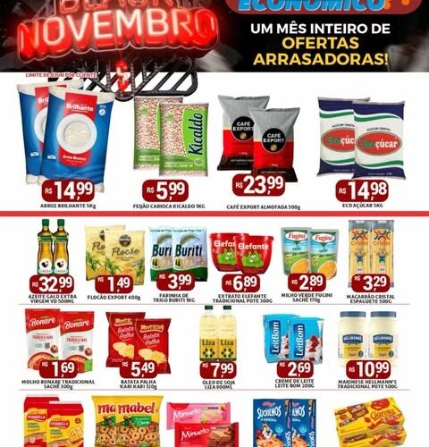 Supermercado Mais Econômico até 12/11/2025 Supermercado Mais Econômico até 12/11/2025