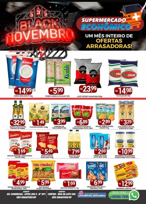 Ofertas supermercado mais econômico
