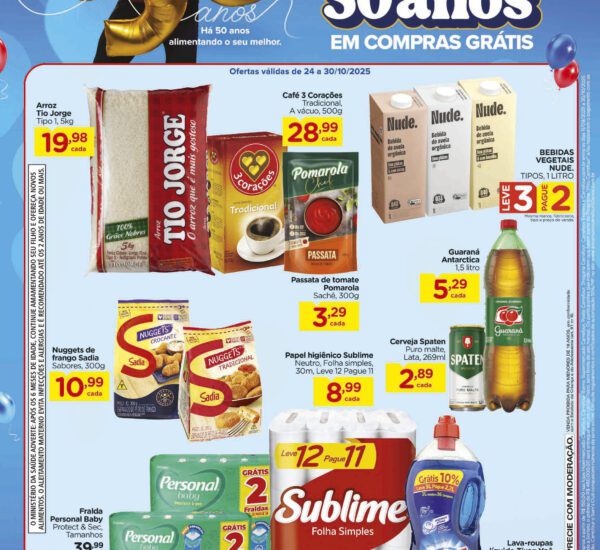 Supermercado Carrefour até 30/10/2025 Supermercado Carrefour até 30/10/2025