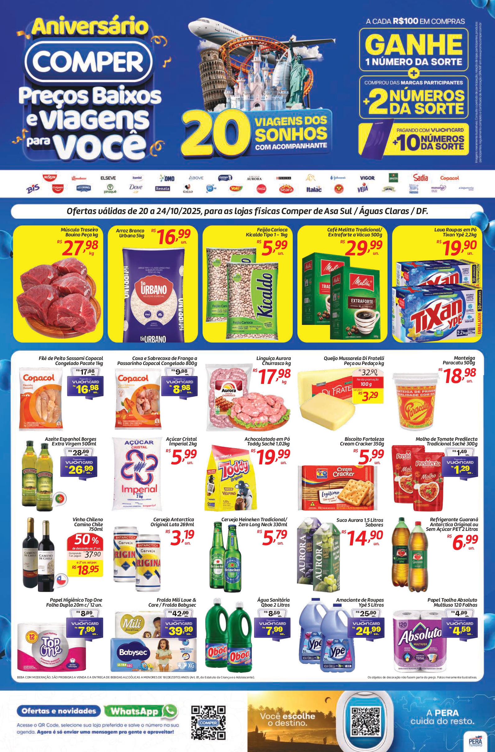ofertas supermercado comper Brasília df