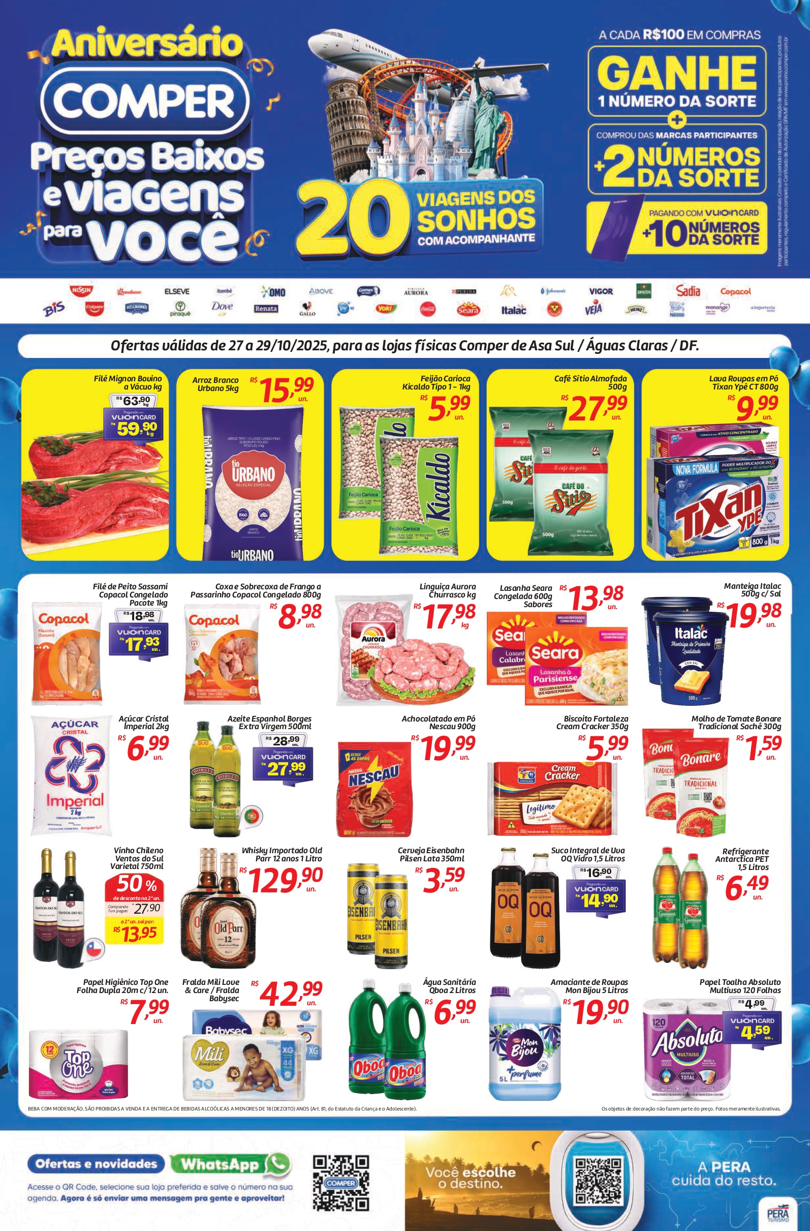ofertas supermercado comper Brasília df