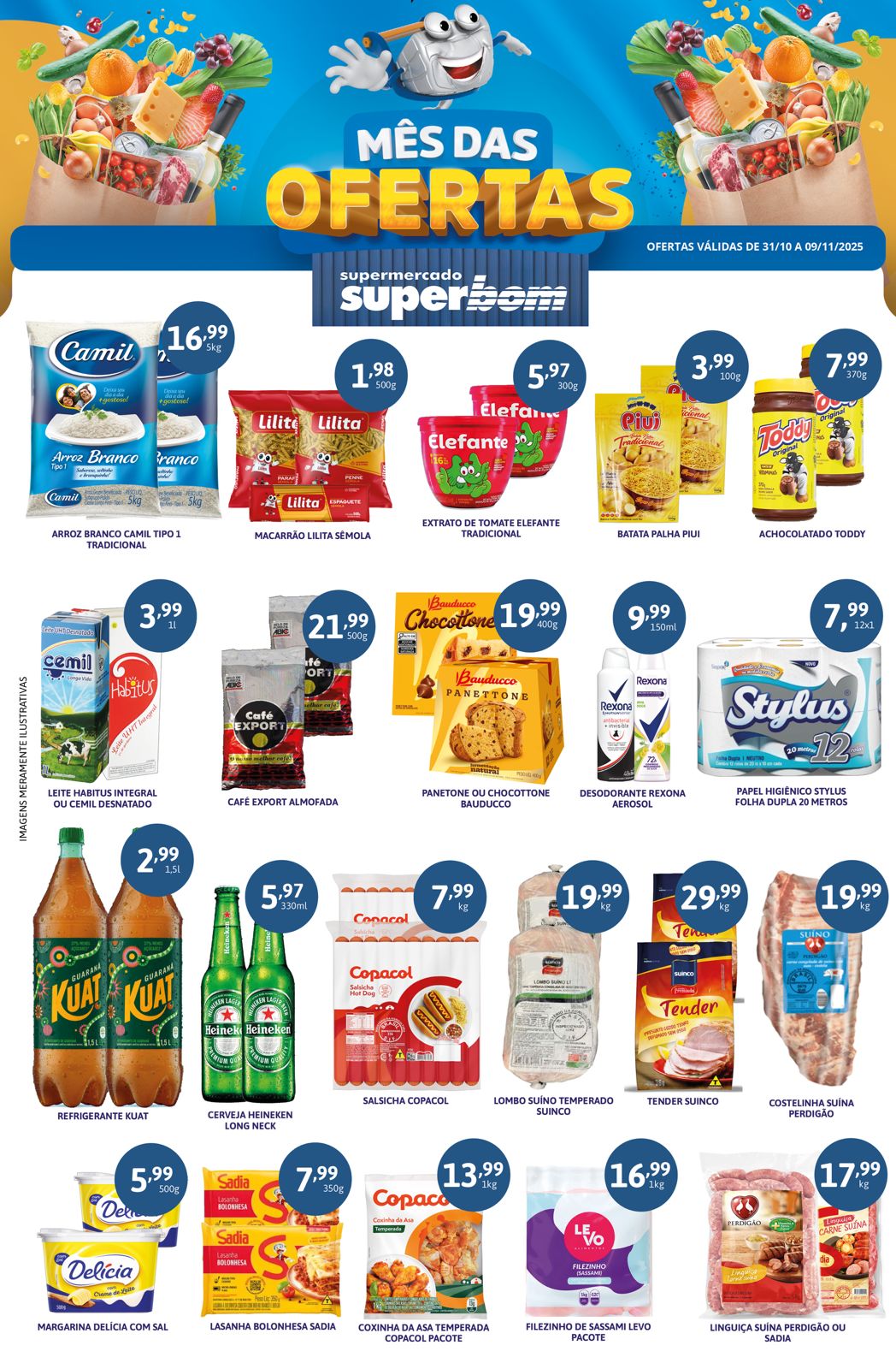 Ofertas supermercado superbom