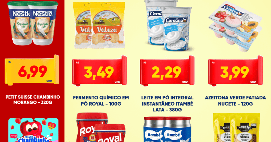 Supermercado Tatico até 12/10/2025