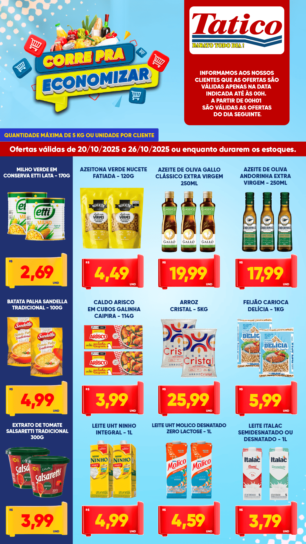 ofertas supermercado tatico