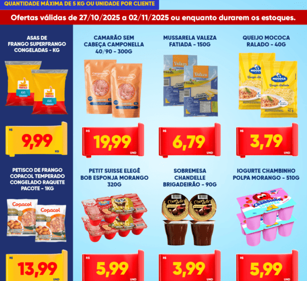 Supermercado Tatico até 02/11/2025 Supermercado Tatico até 02/11/2025
