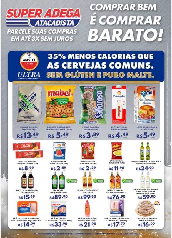Ofertas atacadista super adega