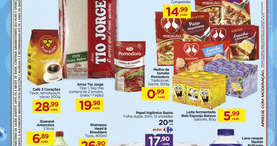 Supermercado Carrefour até 23/10/2025