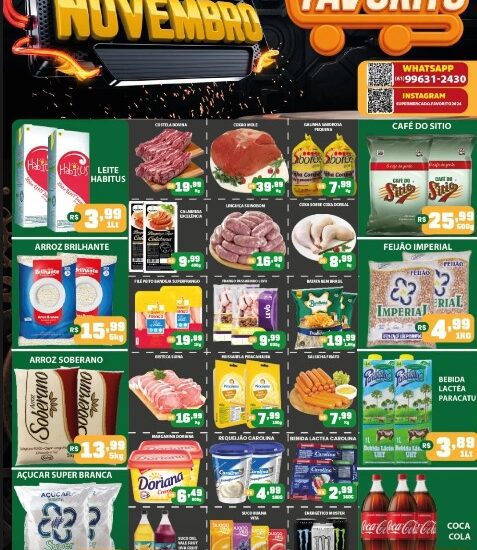 Supermercado Favorito até 15/11/2025
