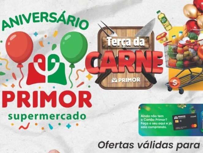 Supermercado Primor até 21/10/2025