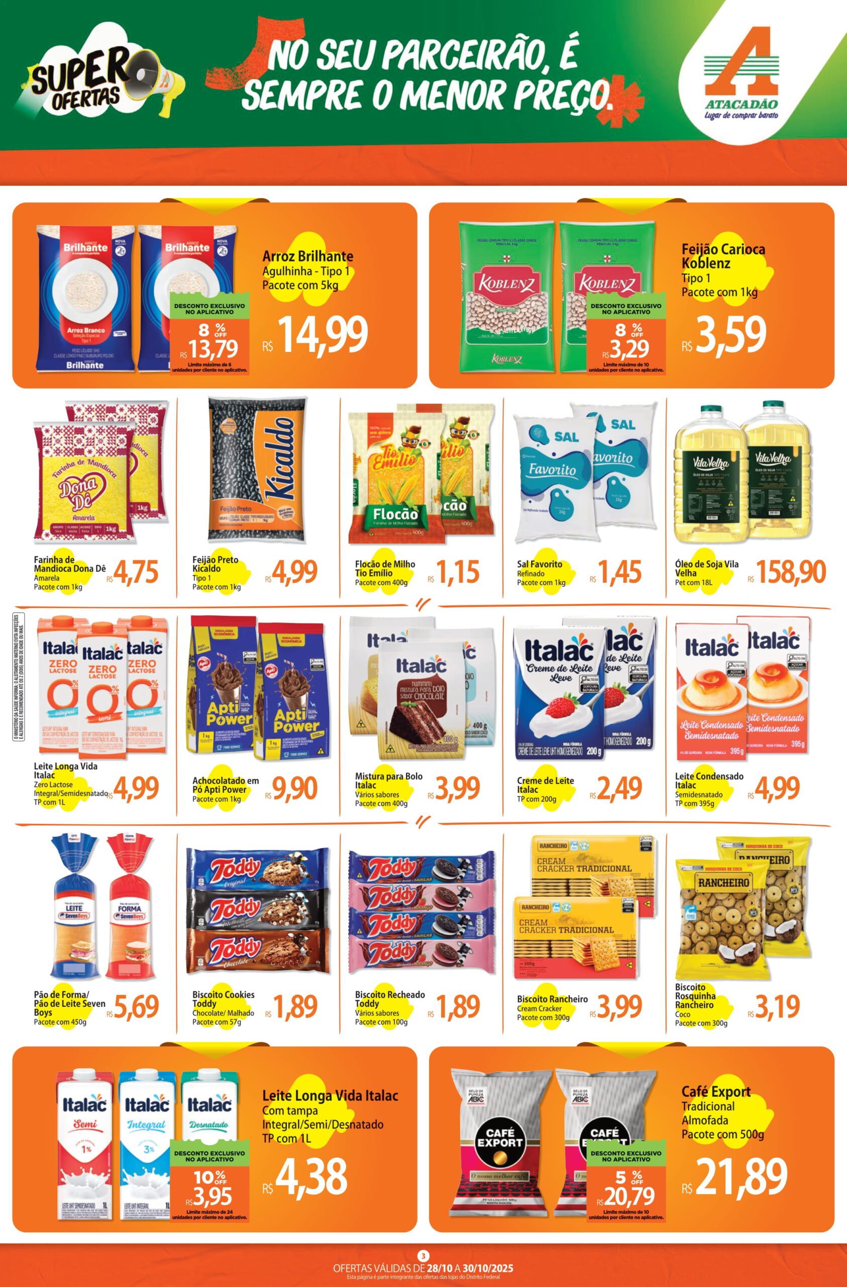 Ofertas Atacadão Brasília df