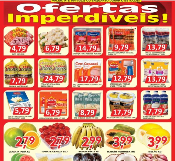 Supermercado Super Frota até 10/11/2025