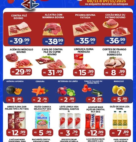 Guarapari Supermercados até 09/11/2025