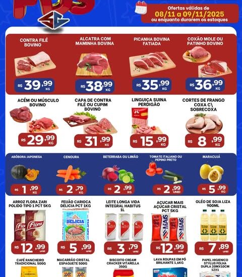 Guarapari Supermercados até 09/11/2025 Guarapari Supermercados até 09/11/2025