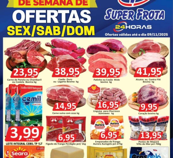 Supermercado Super Frota até 09/11/2025 Supermercado Super Frota até 09/11/2025