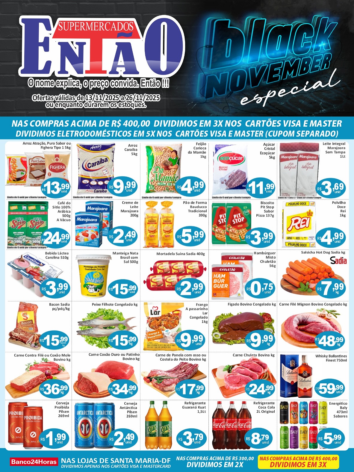 ofertas supermercado então