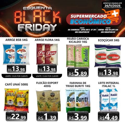 Ofertas supermercado mais econômico