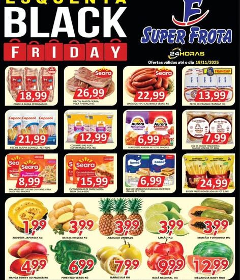 Supermercado Super Frota até18/11/2025 Supermercado Super Frota até18/11/2025
