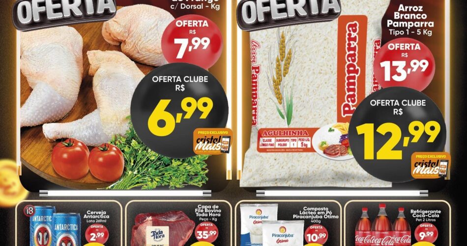 Cristal Supermercado até 24/11/2025
