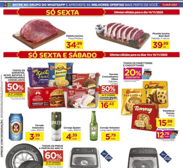 Supermercado Carrefour até 19/11/2025 Supermercado Carrefour até 19/11/2025