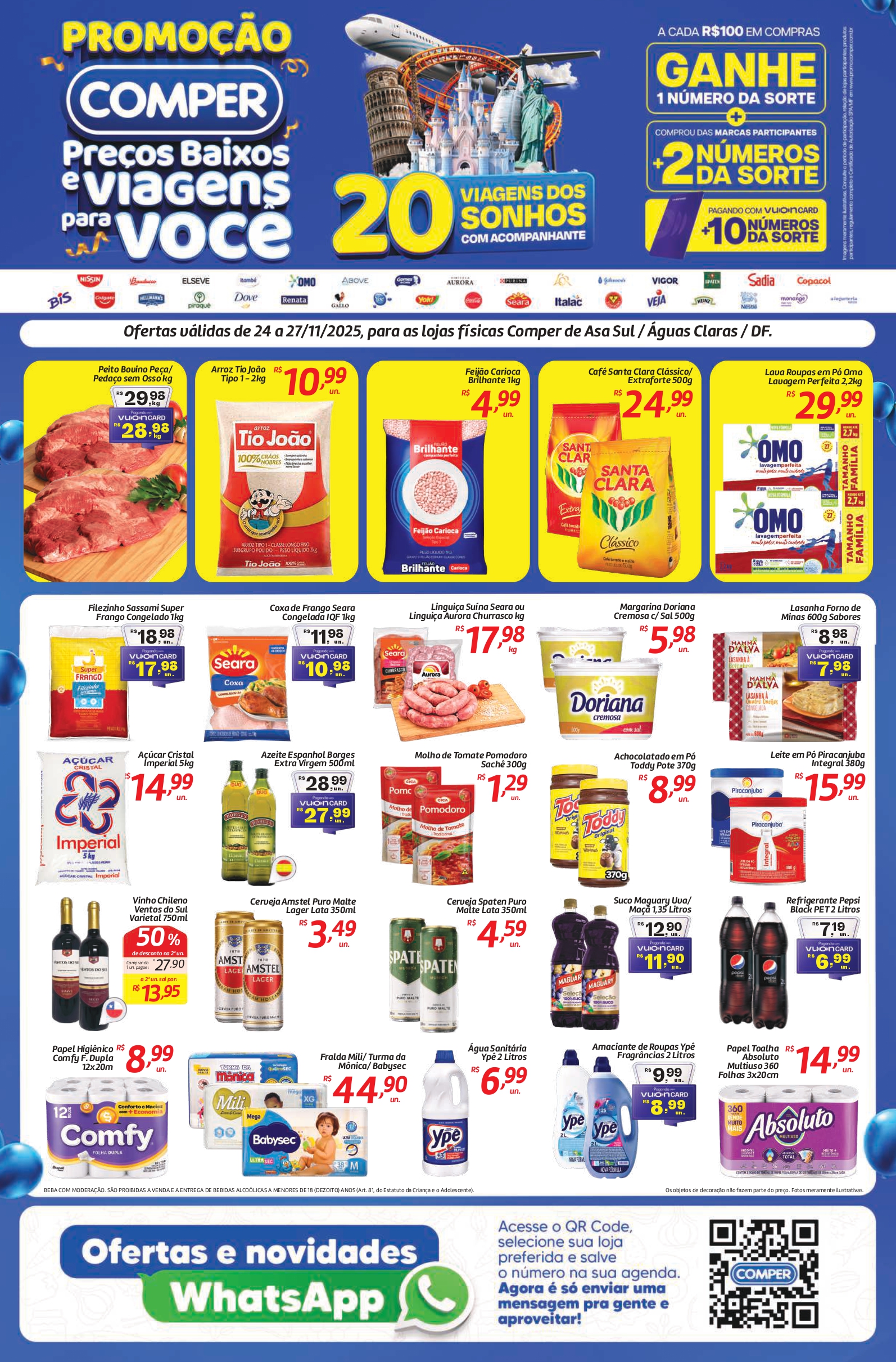 ofertas supermercado comper Brasília df