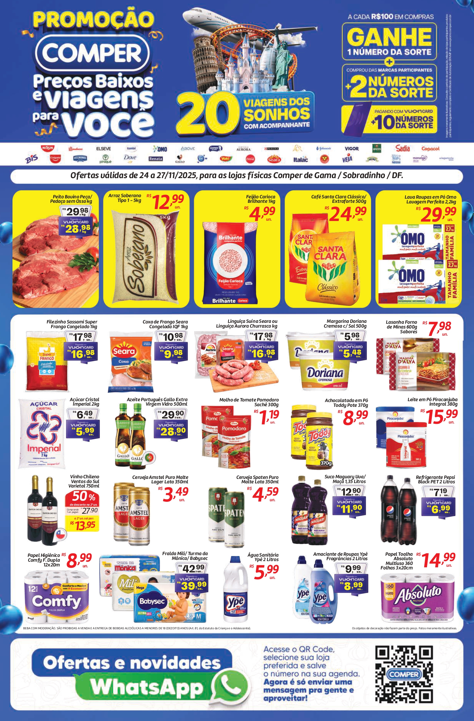 ofertas supermercado comper Brasília df