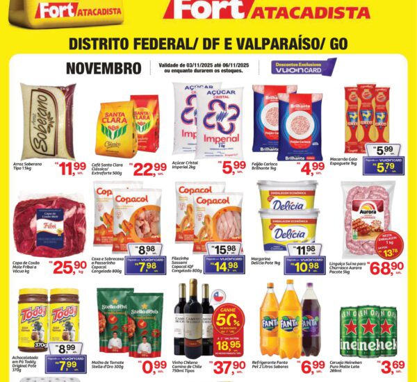 Fort Atacadista até 06/11/2025