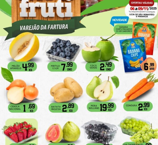 Varejão da Fartura até 09/11/2025 Varejão da Fartura até 09/11/2025