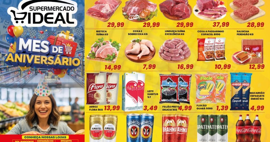 Supermercado Ideal até 23/11/2025
