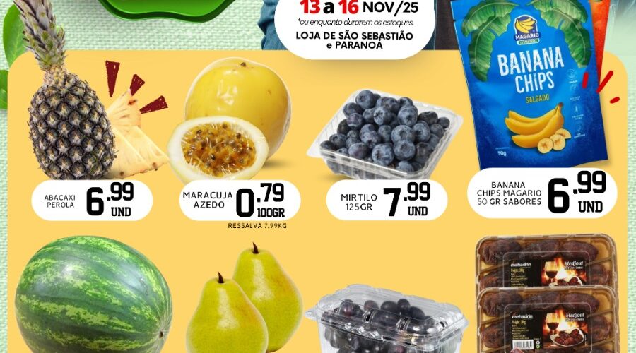 Varejão da Fartura até 16/11/2025