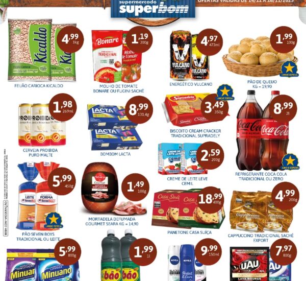 Supermercado Superbom até 16/11/2025 Supermercado Superbom até 16/11/2025