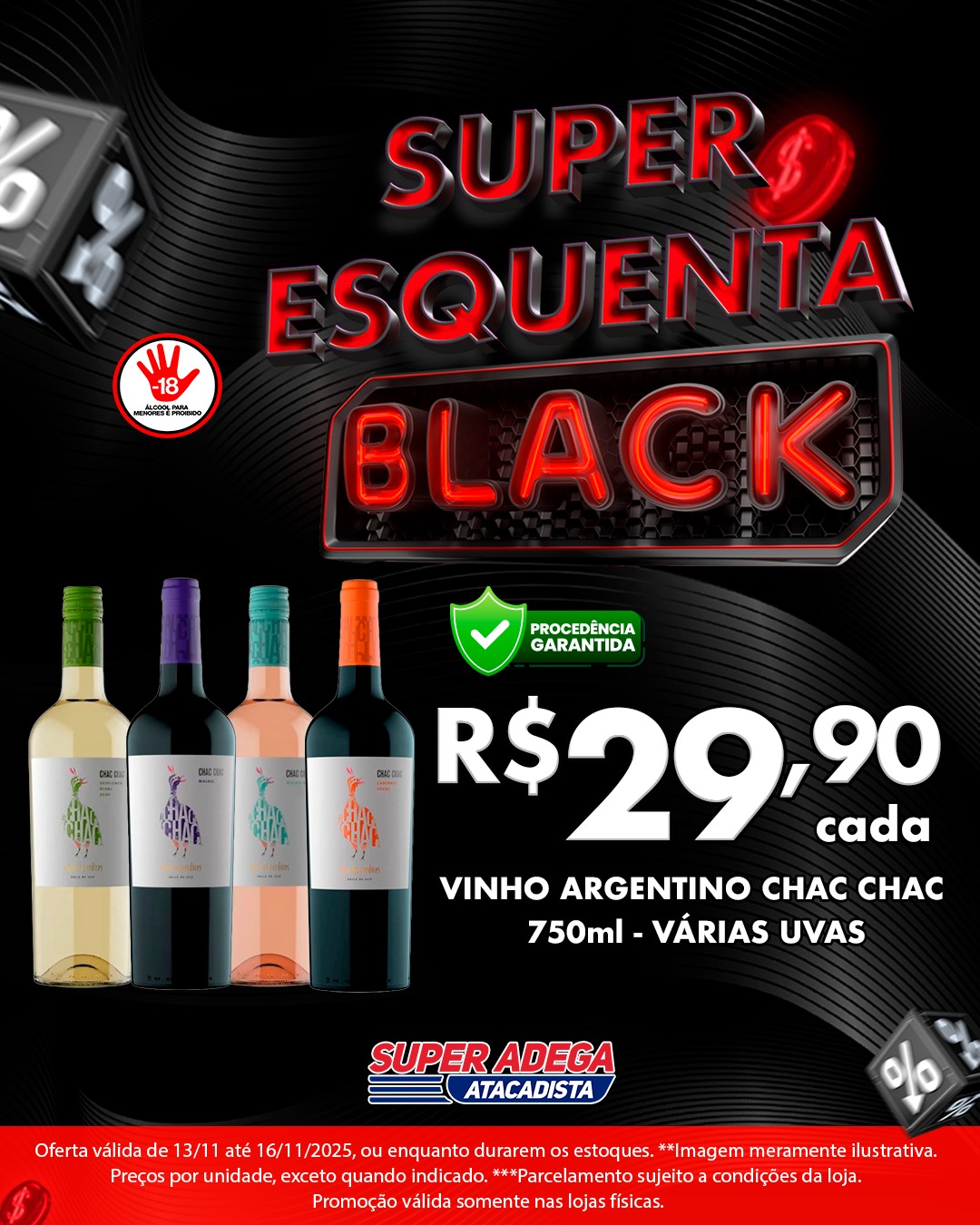 Ofertas atacadista super adega