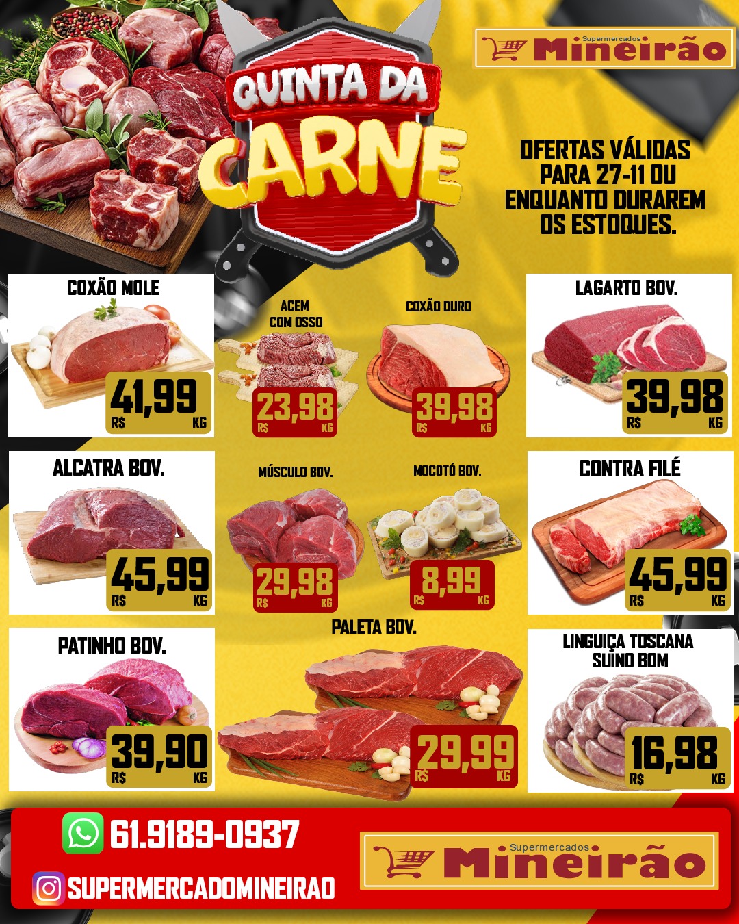 ofertas supermercado mineirão