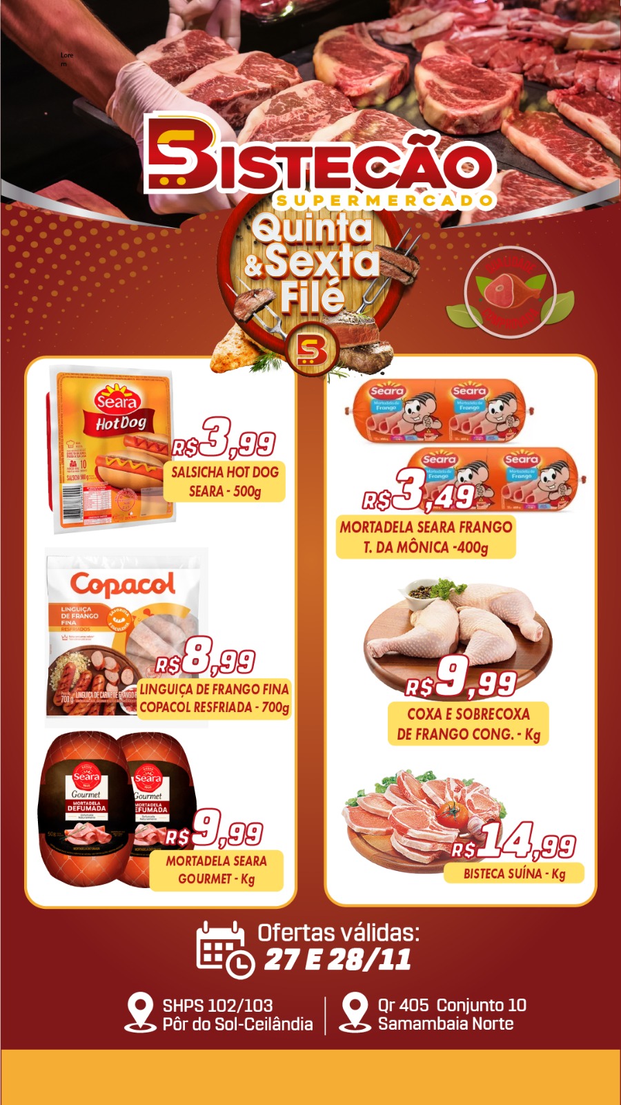 Ofertas supermercado Bistecão