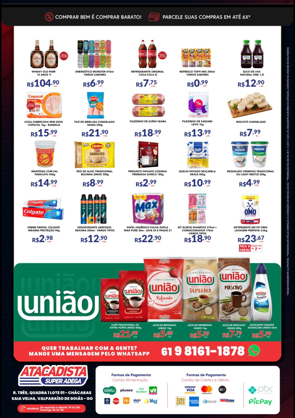 Ofertas atacadista super adega