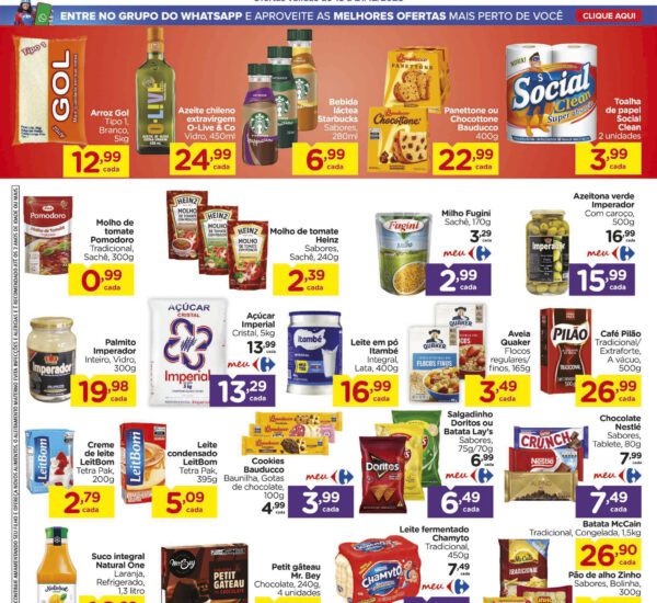 Supermercado Carrefour até 21/12/2025
