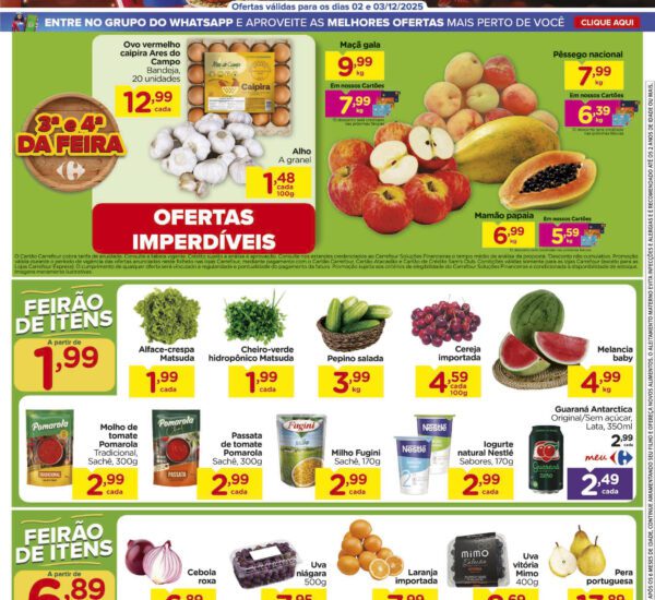 Supermercado Carrefour até 03/12/2025 Supermercado Carrefour até 03/12/2025