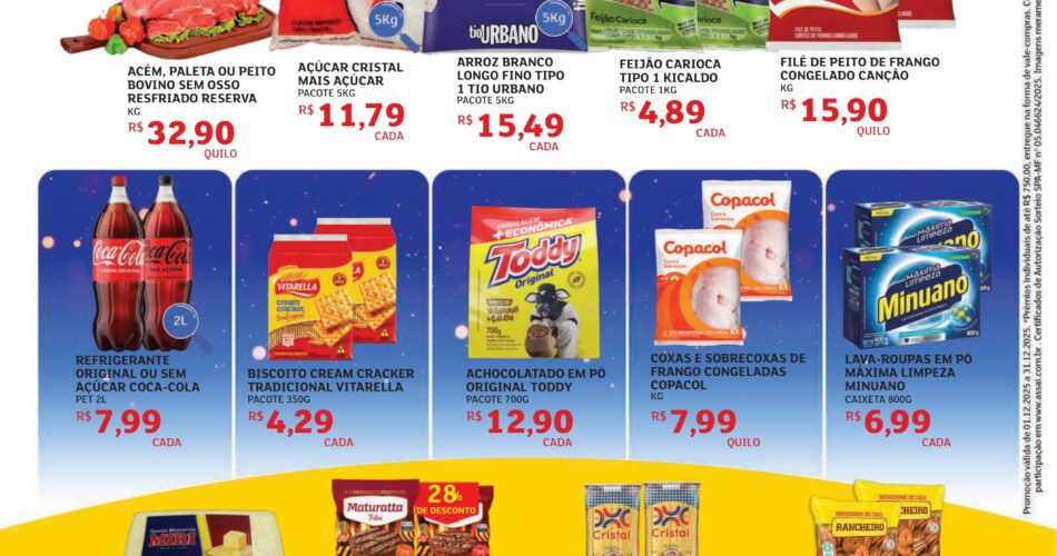 Assaí Atacadista até 19/12/2025