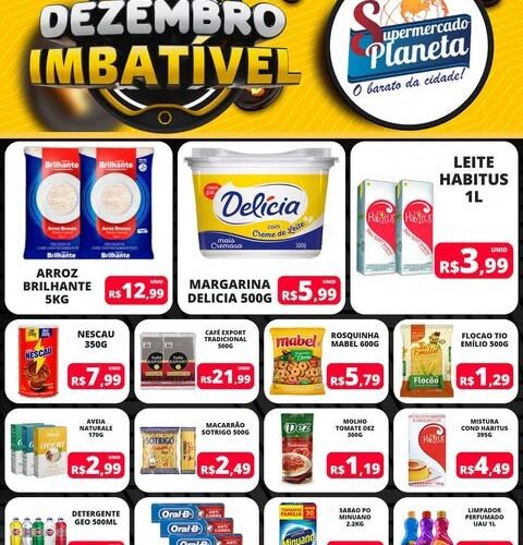 Supermercado Planeta até 07/12/2025