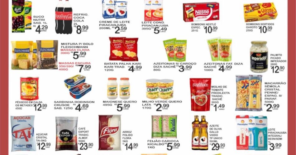 Supermercado Caprichoso até 15/12/2025
