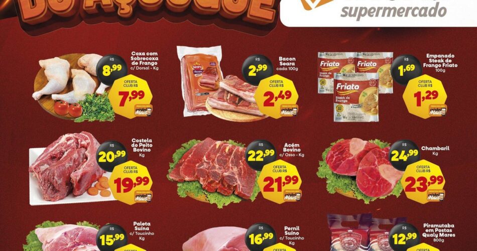 Cristal Supermercado até 04/12/2025