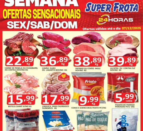 Supermercado Super Frota até 07/12/2025 Supermercado Super Frota até 07/12/2025