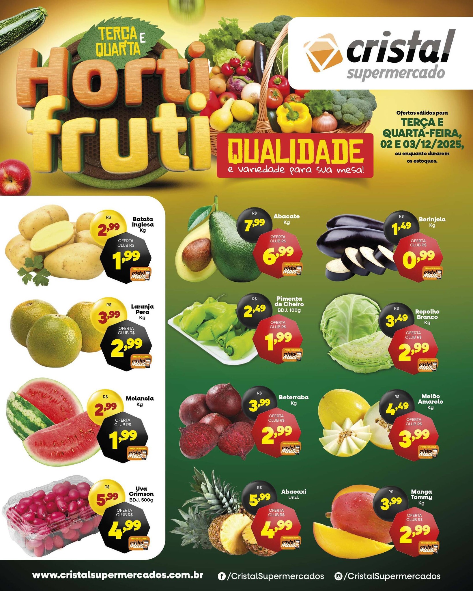 Ofertas Cristal Supermercado