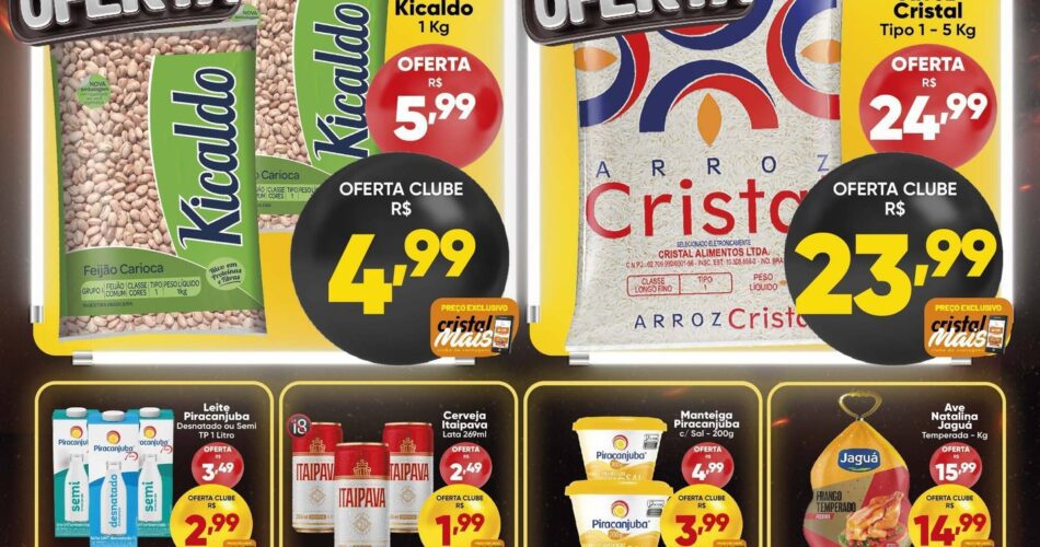 Cristal Supermercado até 08/12/2025