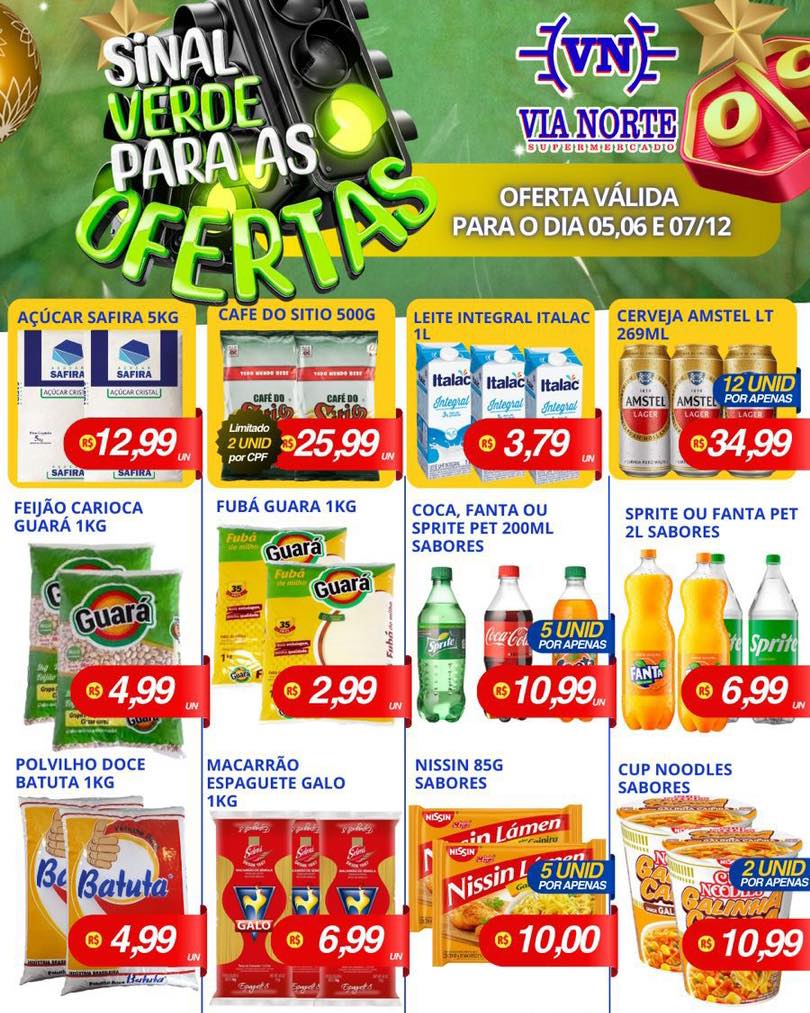 Ofertas Via Norte Supermercado