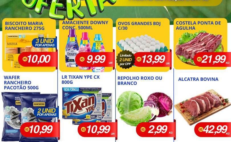 Via Norte Supermercado até 07/12/2025