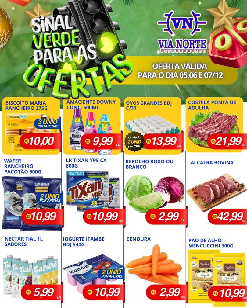 Ofertas Via Norte Supermercado