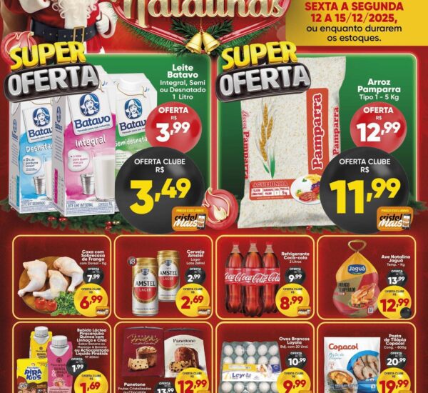 Cristal Supermercado até 15/12/2025 Cristal Supermercado até 15/12/2025